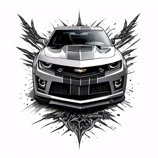 Camaro tattoo design idea