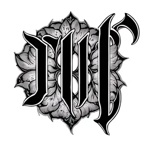 Two Word Ambigram Generator tattoo design idea