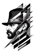 mafia tattoo design idea