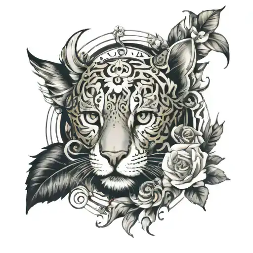 I’m looking for a tattoo design that combines elements of realism, surrealism, and absurdism, inspired by the work of fi tattoo design idea