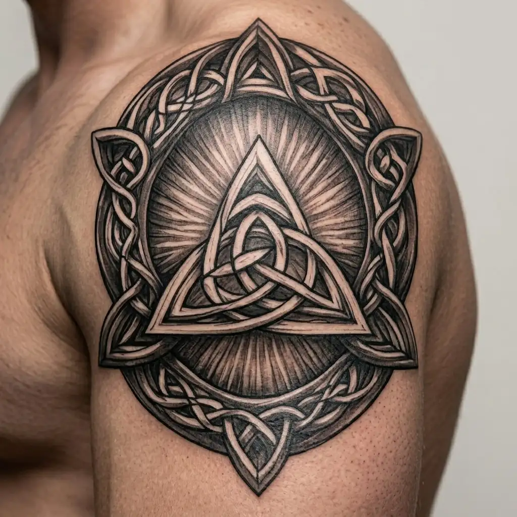 21+ Trinity Triangle Tattoo Ideas in 2026 - BlackInk AI