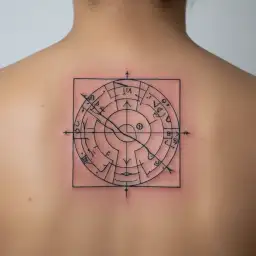 zodiac tattoo design idea