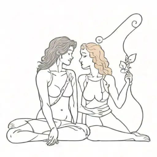 Perseus and Harper And Mariah tattoo design idea