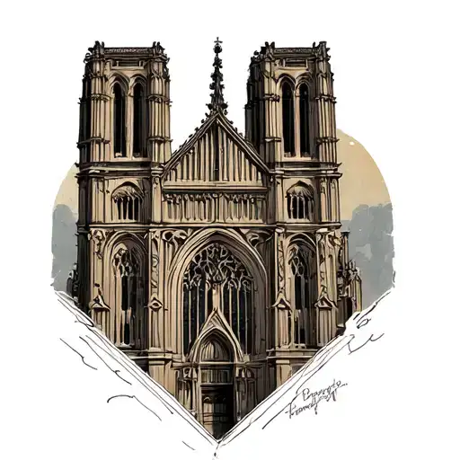 Cologne Cathedral, family, strength, lust tattoo design idea