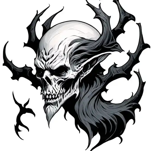 Hades tattoo design idea