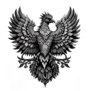 Garuda tattoo design idea
