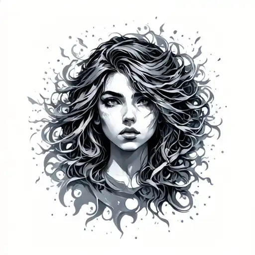 Stronger Than The Storm tattoo design idea