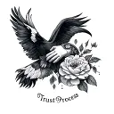 Trust The Process tattoo design idea