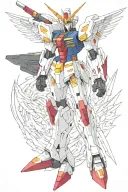 Gundam wing zero tattoo design idea