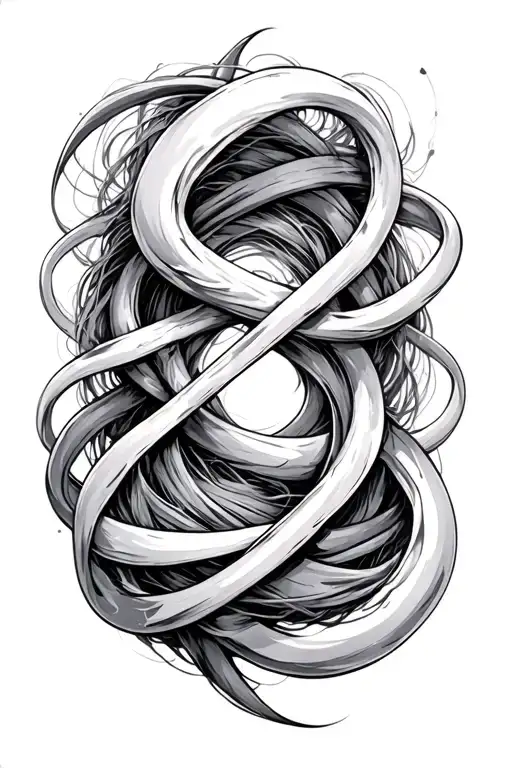 quantum entanglement tattoo design idea