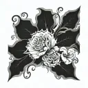 Oroborous tattoo design idea