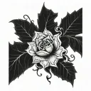 Oroborous tattoo design idea