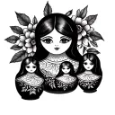 Nesting Doll tattoo design idea