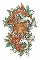 dominican Republic tattoo design idea