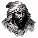 Arab Warrior tattoo design idea