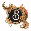 enso circle tattoo design idea