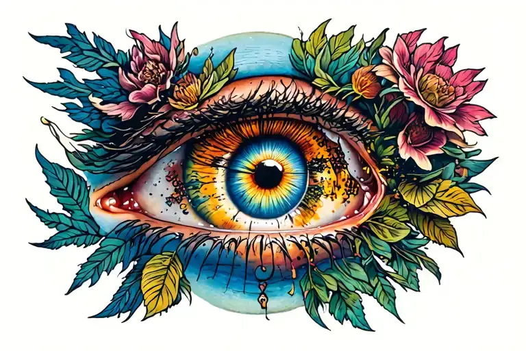 abide tattoo design idea