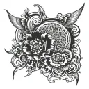 bnwo ownership qos tattoo design idea