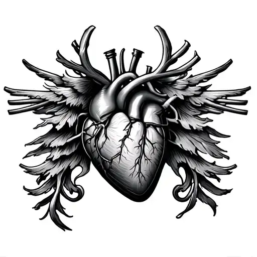 Heart Surgery tattoo design idea