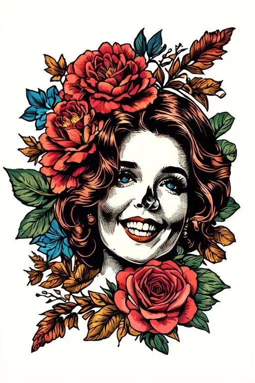 1950s tattoo design idea