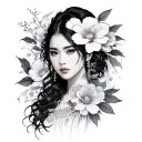 Korean tattoo design idea