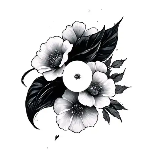 Wabi Sabi tattoo design idea