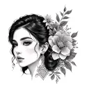 Kanchan tattoo design idea