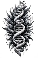 Music, DNA, Tattoo Design tattoo design idea