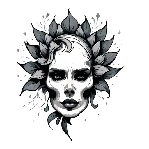 Karma tattoo design idea