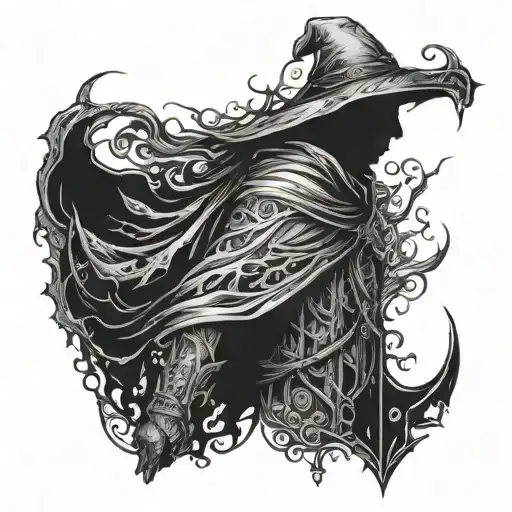 Bloodborne tattoo design idea