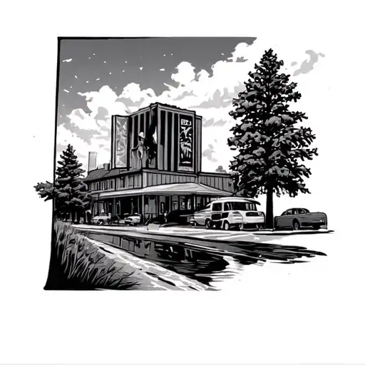 Nebraska tattoo design idea