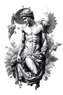 atlas Greek mythology tattoo design idea