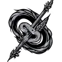 3 Percenter tattoo design idea