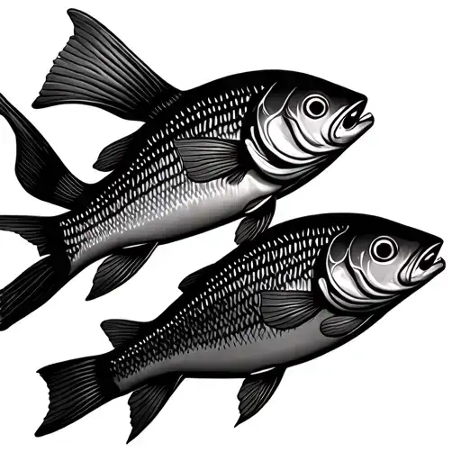 Fishes And Loaves tattoo design idea