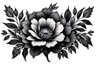 flowers symbolizing tattoo design idea