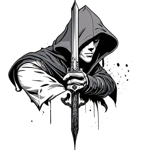 Assassin tattoo design idea