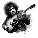 Bob Dylan tattoo design idea