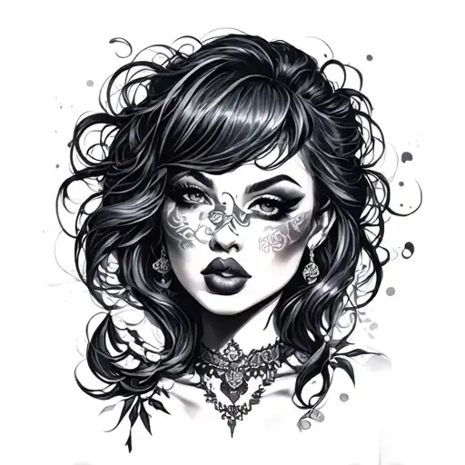 Slut tattoo design idea