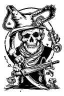 black smith tattoo design idea
