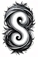 semi colon tattoo design idea