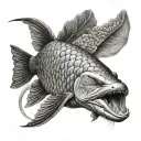 arapaima tattoo design tattoo design idea