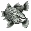 arapaima tattoo design tattoo design idea