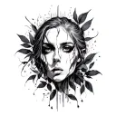 Don’t depend too much on anyone in this world because even your own shadow leaves you when you are in darkness. tattoo design idea