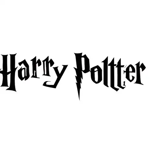 harry potter small tattoo design idea