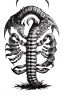 Scorpio sign Gemini zodiac sign taurus zodiac sign Capricorn sign tattoo design idea