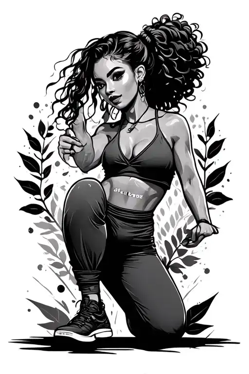 Flexy, born on March 20th . A hip hop dancer born in UAE was an Indian now a Canadian  tattoo design idea