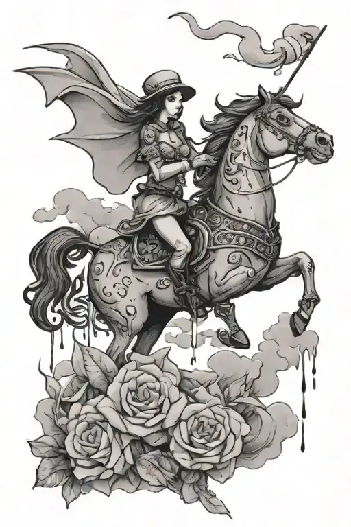 so come rain on my parade cause I wanna feel it tattoo design idea