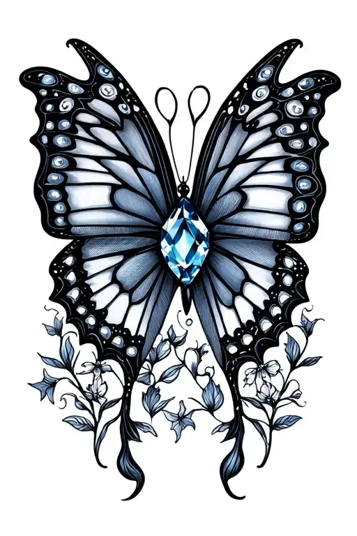 august and November butterfly birthstone creating a unique tattoo design idea