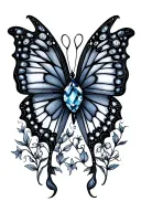 august and November butterfly birthstone creating a unique tattoo design idea