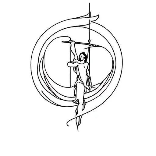 st Christopher tattoo design idea